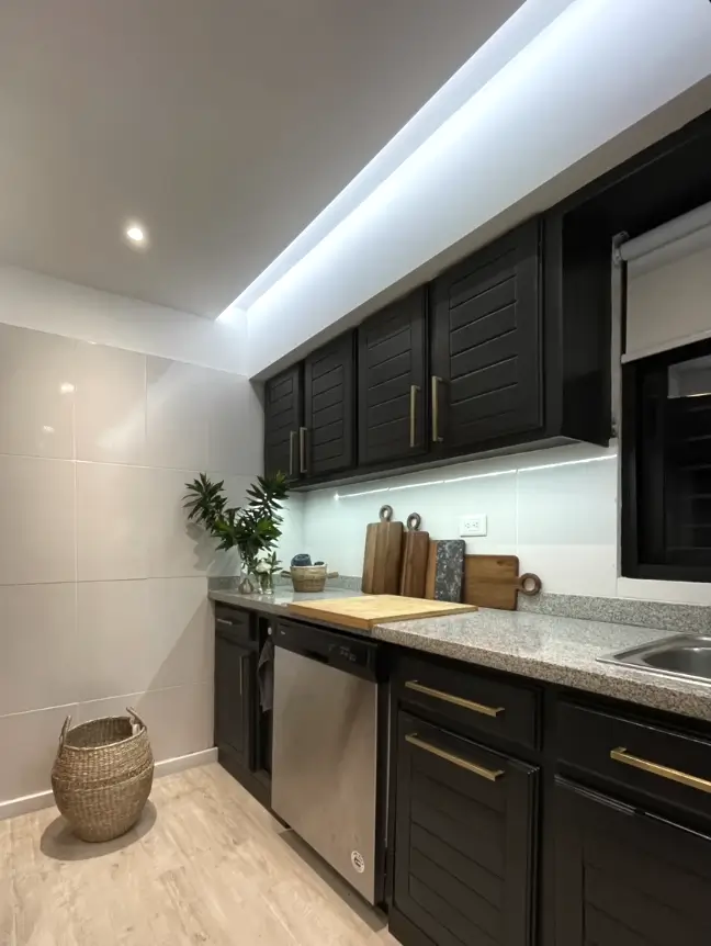 Kitchen Lighting Littleton 2 after lighting service