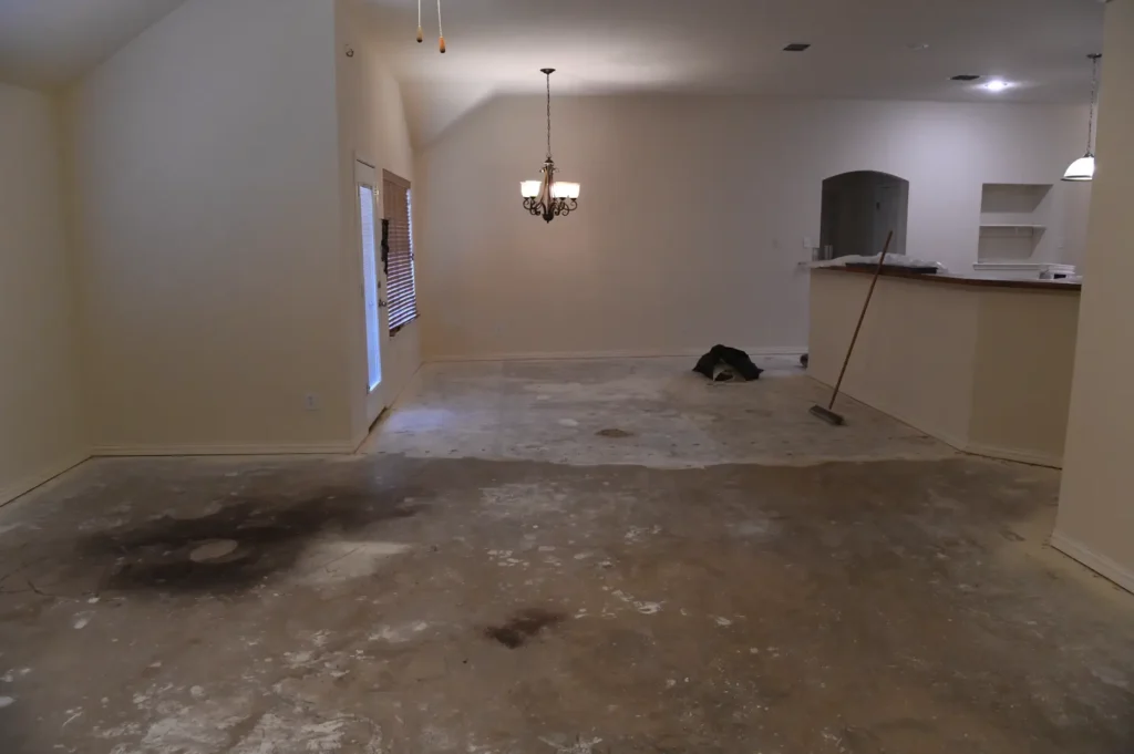 Kitchen Flooring Littleton 1 before our flooring services